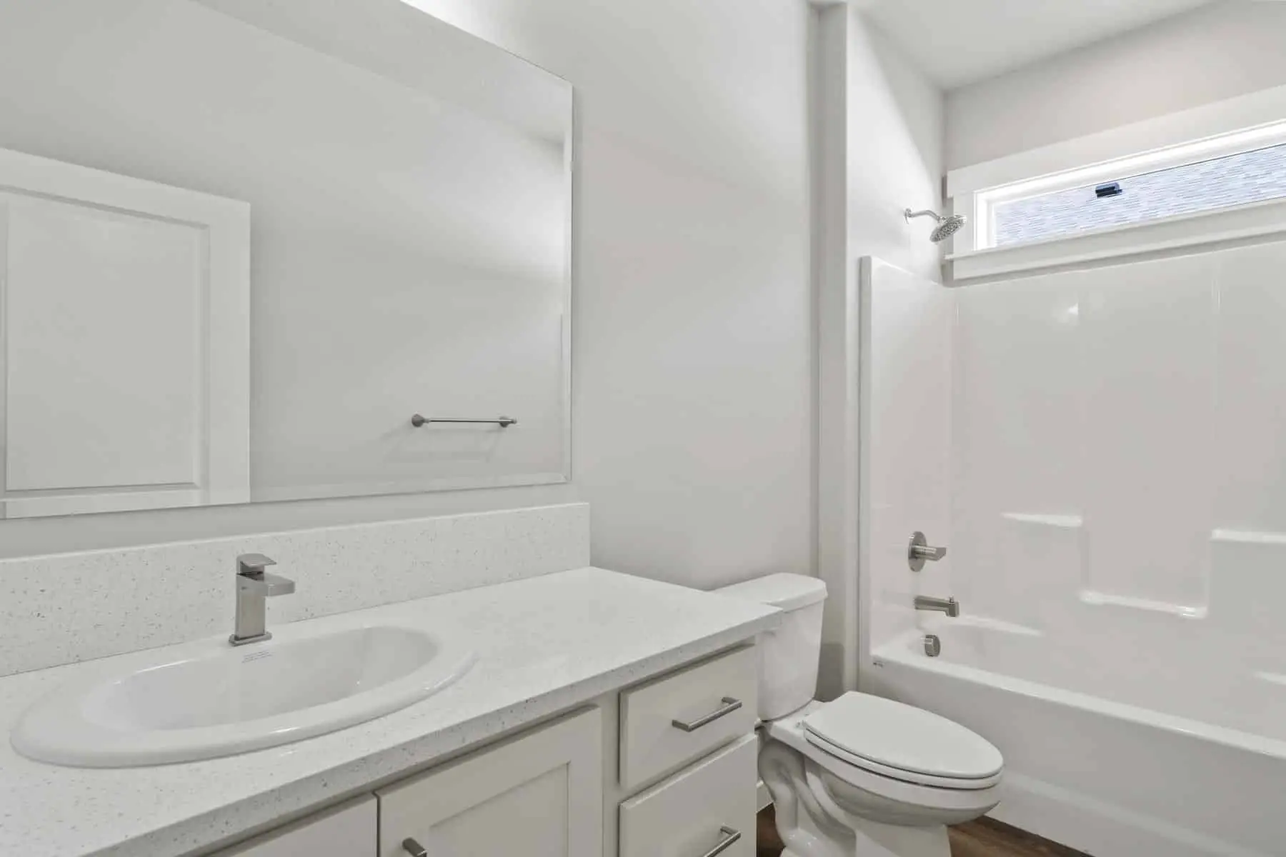 white bathroom